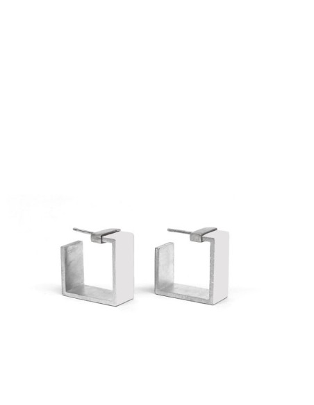 ARRACADES ONE QUADRADES EN PLATA (M)