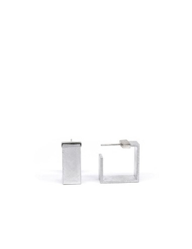 ARRACADES ONE QUADRADES EN PLATA (M)