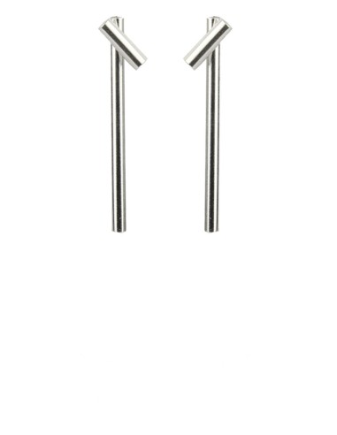 PENDIENTES TWO LINEAL EN PLATA