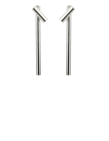 PENDIENTES TWO LINEAL EN PLATA