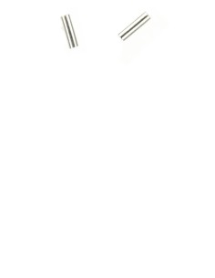 PENDIENTES TWO LINEAL EN PLATA 2