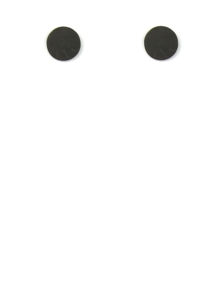 PENDIENTES CIRCULAR TWO EN PLATA