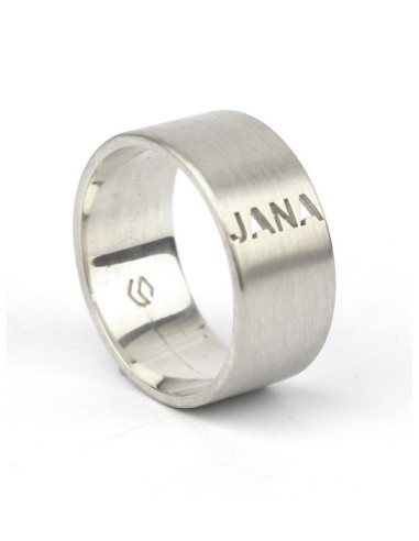 Anillo nombre personalizado