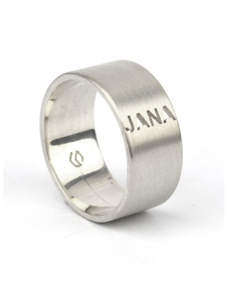 Anillo nombre personalizado