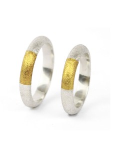 ALIANZAS DE BODA ORO BLANCO ORO AMARILLO