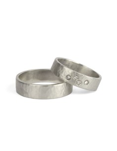 ALIANZAS DE BODA ORO BLANCO