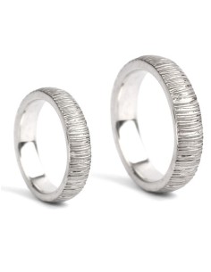 ALIANZAS DE BODA CON TEXTURA EN 3D
