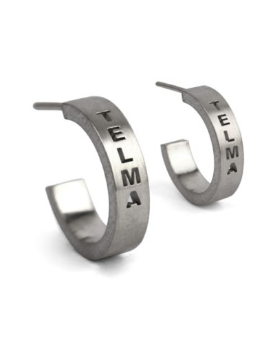 pendientes nombres personalizados