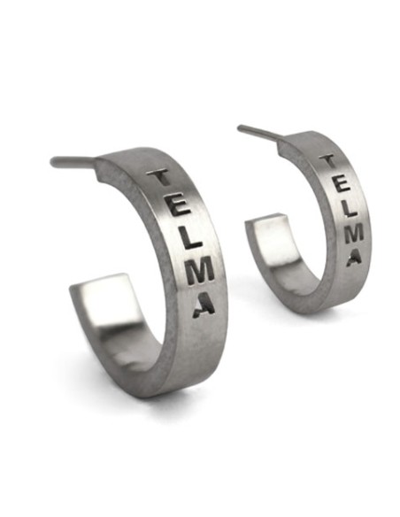 pendientes nombres personalizados