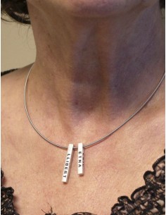 Collar personalizado con nombres 2