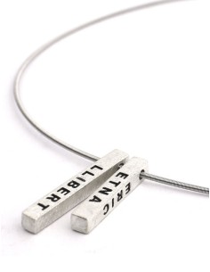 Collar personalizado con nombres