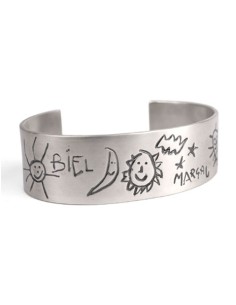 pulsera personalizada dibujos y nombres