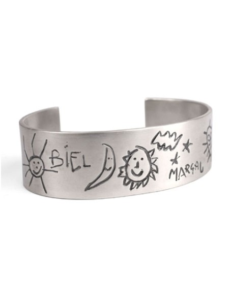 pulsera personalizada dibujos y nombres