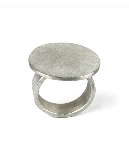 ANILLO CIRCULAR ONE PLATA