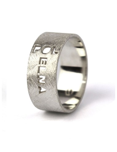 Anillo nombre personalizado