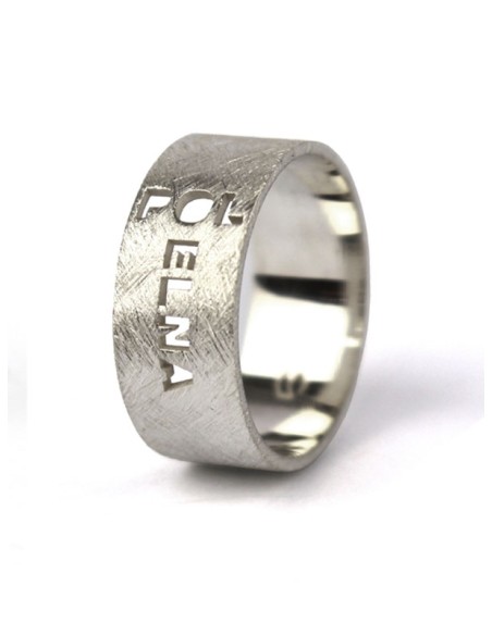 Anillo nombre personalizado