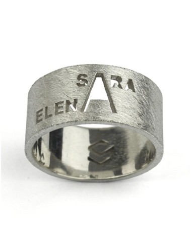 Anillo nombre personalizado