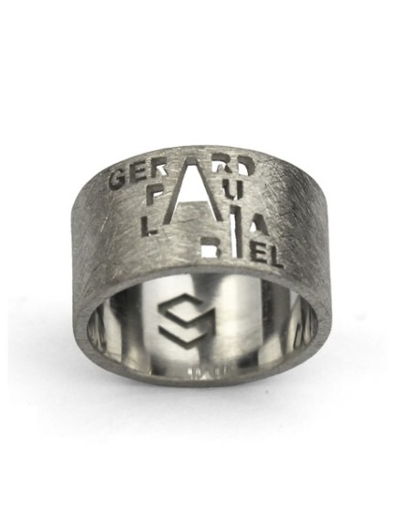 Anillo nombre personalizado
