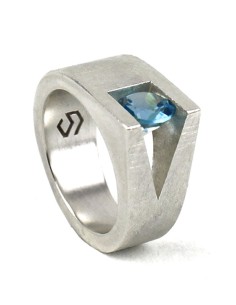SIX CON TOPACIO AZUL