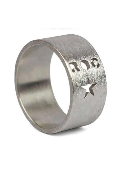 Anillo nombre personalizado