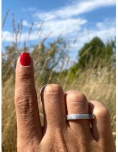 ANILLO VENUS en PLATA CON ONIX NEGRO 2