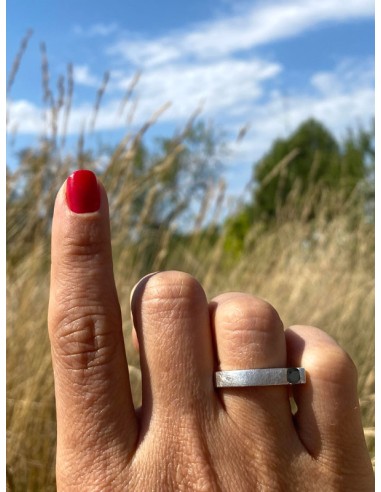 ANILLO VENUS en PLATA CON ONIX NEGRO
