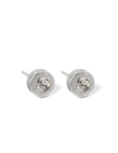 PENDIENTES DOT IN white