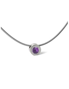 COLLAR DOT IN PURPLE