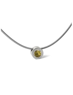 COLLAR DOT IN YELLOW