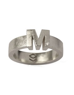 ANILLO PERSONALIZADO CON INICIALES