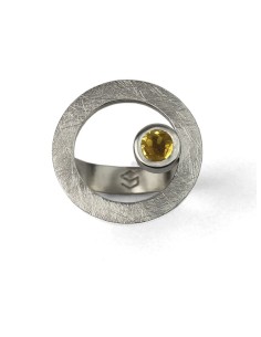 Anillo CIRCULAR TWO in yellow