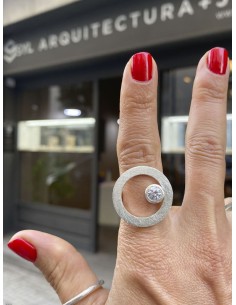 Anillo CIRCULAR TWO in colours white 2