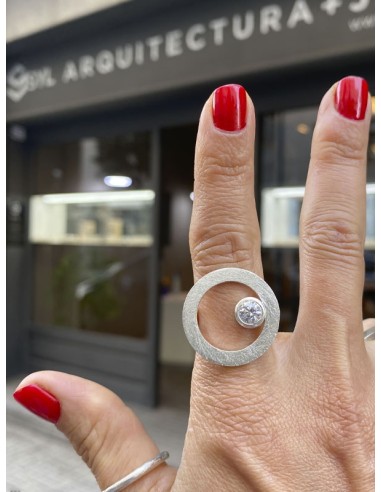 Anillo CIRCULAR TWO in colours white
