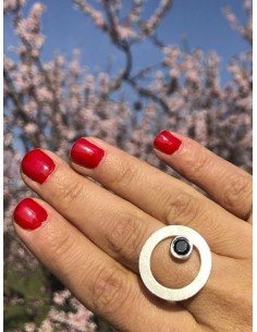 Anillo CIRCULAR TWO in colours black 2