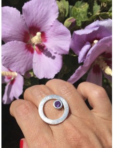 Anillo CIRCULAR TWO in colours purple 2