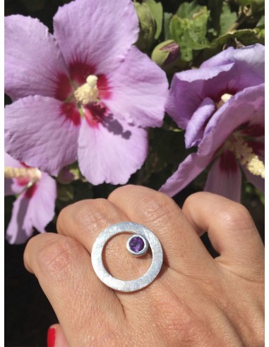 Anillo CIRCULAR TWO in colours purple