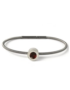 Pulsera DOTS in red