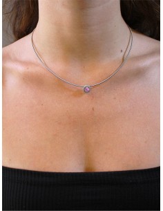 COLLAR DOT IN PINK 2