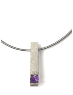 COLLAR LONG VENUS in purple