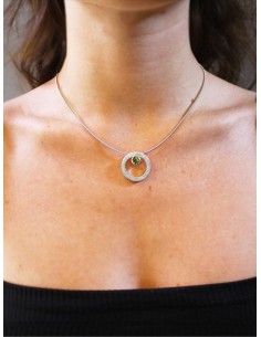 Collar CIRCULAR TWO in COLOURS green 2