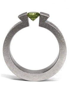 Anillo DIAMOND in green