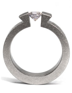 Anillo DIAMOND in white