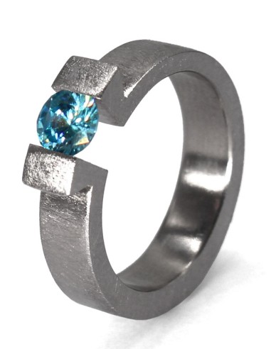 Anillo DIAMOND in blue
