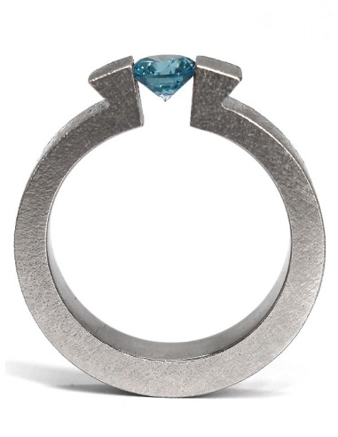 Anillo DIAMOND in blue