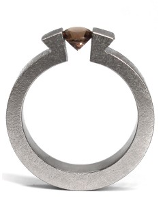 Anillo DIAMOND in brown