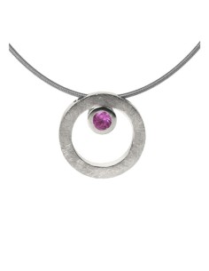 Collar CIRCULAR TWO in COLOURS pink