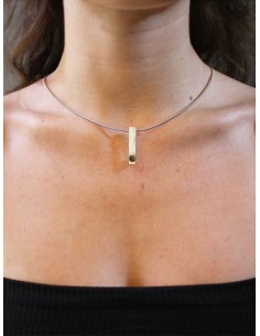 COLLAR LONG VENUS in brown 2