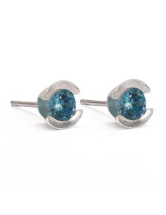 PENDIENTES FOUR IN BLUE