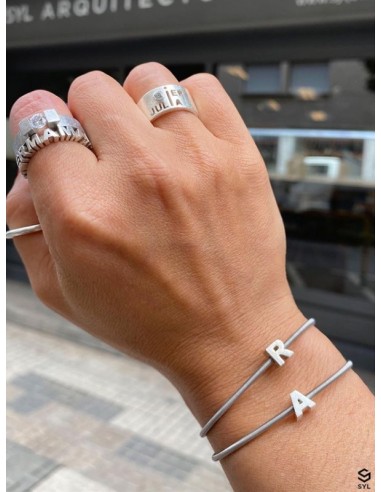 PULSERA PERSONALIZADA CON INICIAL