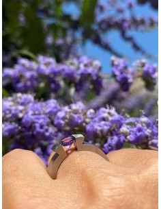 Anillo DIAMOND in purple 2